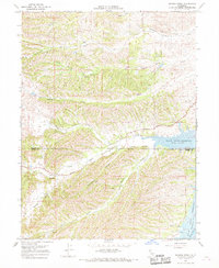 Sehorn Creek 1967 topographic map thumbnail