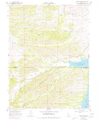 Sehorn Creek 1967 topographic map thumbnail