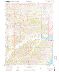 Sehorn Creek 1967 topographic map thumbnail