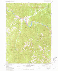 Seiad Valley 1980 topographic map thumbnail