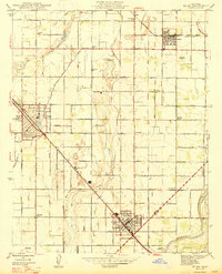 Selma 1947 topographic map thumbnail