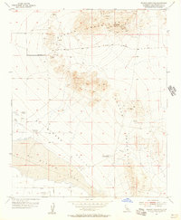 Shadow Mountains 1955 topographic map thumbnail