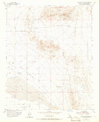 Shadow Mountains 1955 topographic map thumbnail
