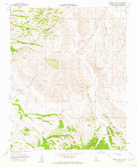 Shedd Canyon 1961 topographic map thumbnail