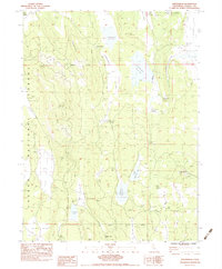 Sheepshead 1983 topographic map thumbnail