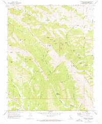 Sherman Peak 1969 topographic map thumbnail