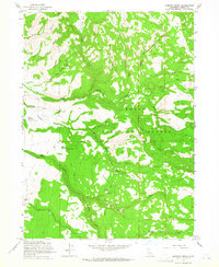 Shields Creek 1963 topographic map thumbnail