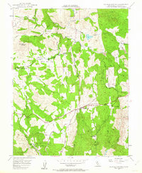Shingle Springs 1949 topographic map thumbnail