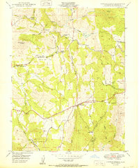 Shingle Springs 1950 topographic map thumbnail