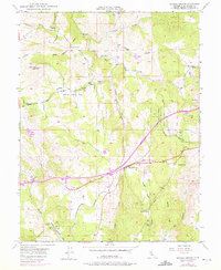 Shingle Springs 1949 topographic map thumbnail