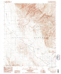 Shore Line Butte 1984 topographic map thumbnail
