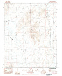 Shoshone 1984 topographic map thumbnail
