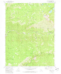 Sierra City 1981 topographic map thumbnail