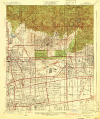 Sierra Madre topographic map thumbnail