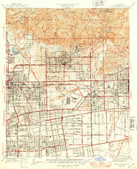 Sierra Madre 1941 topographic map thumbnail