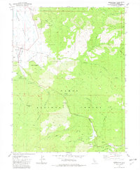 Sierraville 1981 topographic map thumbnail