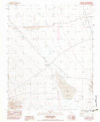 Silurian Lake 1983 topographic map thumbnail