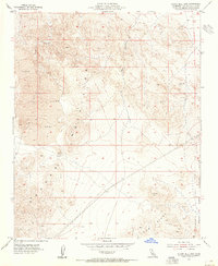 Silver Bell Mine 1955 topographic map thumbnail