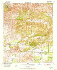 Simi 1951 topographic map thumbnail