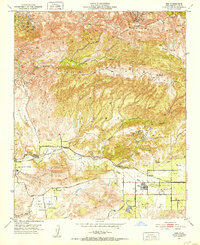Simi 1951 topographic map thumbnail