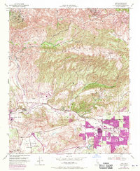 Simi 1951 topographic map preview