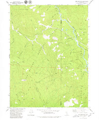 Sims Mountain 1979 topographic map thumbnail