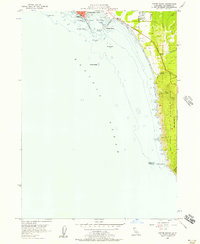 Sister Rocks 1956 topographic map thumbnail