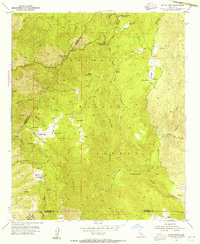 Sitton Peak 1954 topographic map thumbnail