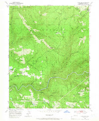 Slate Mtn 1950 topographic map thumbnail