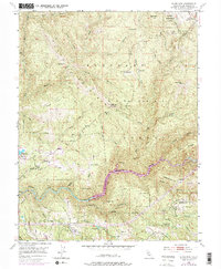Slate Mtn 1950 topographic map thumbnail