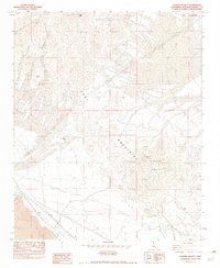 Sleeping Beauty 1982 topographic map thumbnail