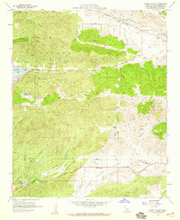 Sleepy Valley 1958 topographic map thumbnail