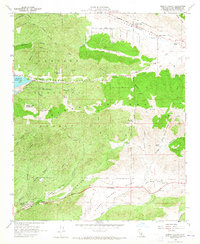 Sleepy Valley 1958 topographic map thumbnail