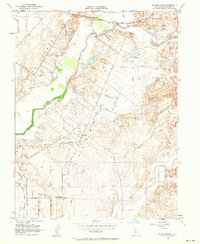 Sloughhouse 1953 topographic map thumbnail