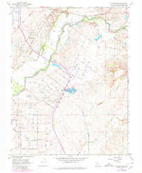 Sloughhouse 1968 topographic map thumbnail