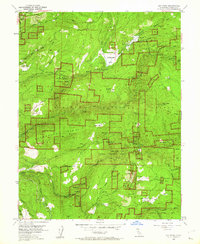 Sly Park 1952 topographic map thumbnail