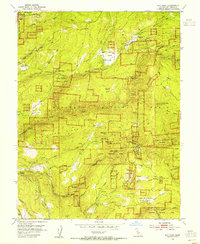 Sly Park 1953 topographic map thumbnail
