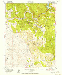 Smartville 1949 topographic map thumbnail