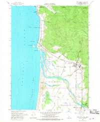 Smith River 1966 topographic map thumbnail