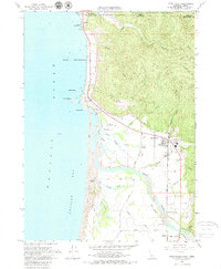 Smith River 1966 topographic map thumbnail