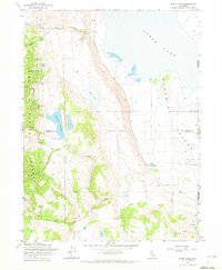 Snake Lake 1962 topographic map thumbnail