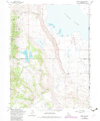 Snake Lake 1962 topographic map thumbnail