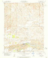 Snelling 1953 topographic map preview