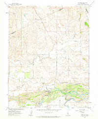 Snelling 1962 topographic map thumbnail
