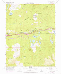 Soda Springs 1955 topographic map thumbnail
