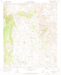 Sombrero Peak 1959 topographic map thumbnail