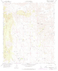 Sombrero Peak 1959 topographic map thumbnail