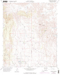 Sombrero Peak 1959 topographic map thumbnail