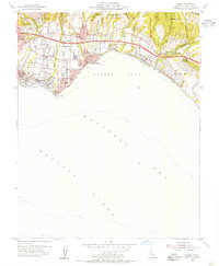 Soquel 1954 topographic map preview