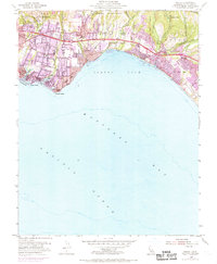 Soquel 1954 topographic map preview